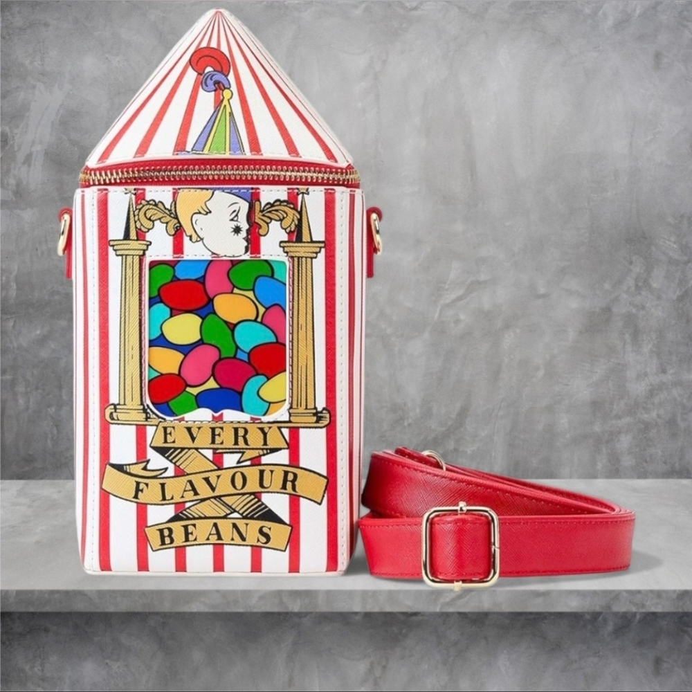 NWT Harry Potter Bertie Bott's Every Flavour Beans Crossbody Loungefly